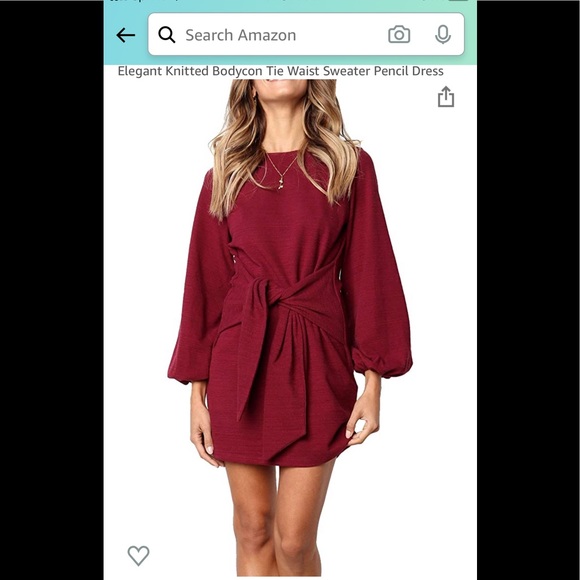 Red dress - Picture 4 of 4